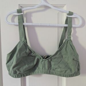 Everyday Comfort Wirefree Bra in Sage Green